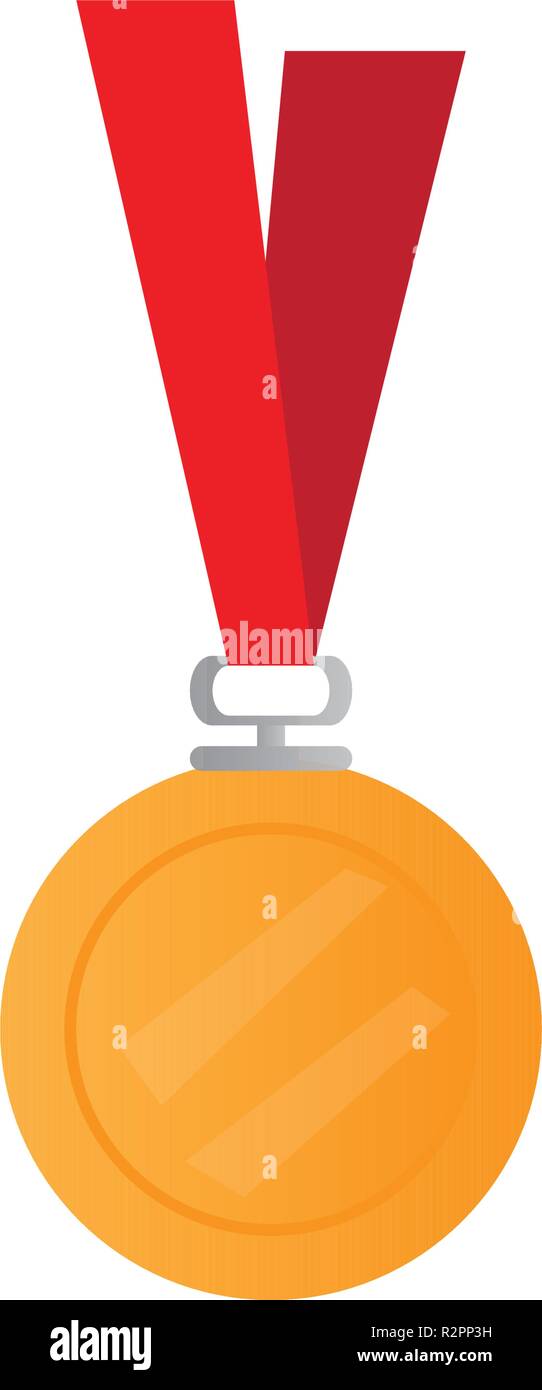 Isolated golden medal Stock Vector Image & Art - Alamy
