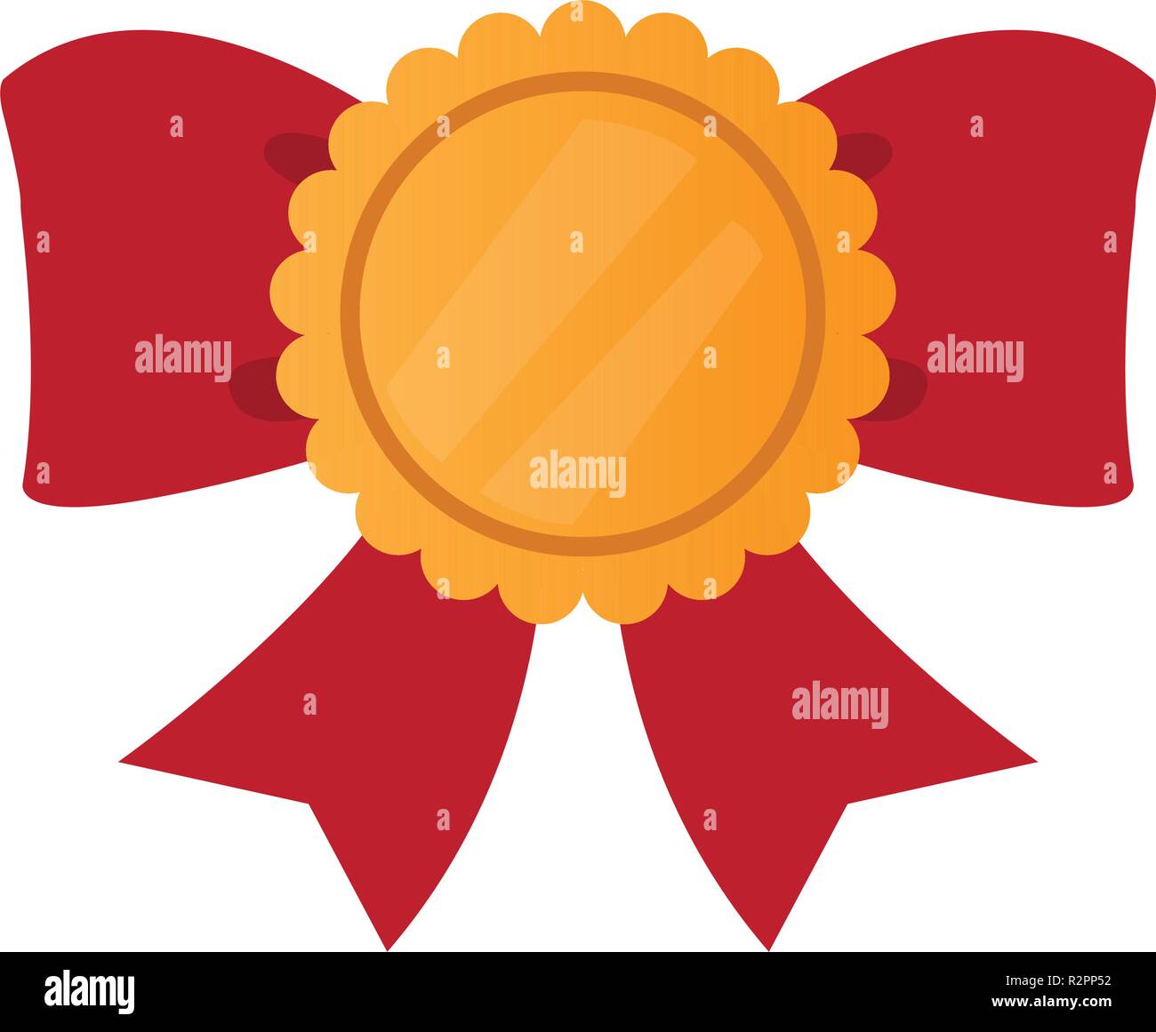 Isolated golden medal Stock Vector Image & Art - Alamy