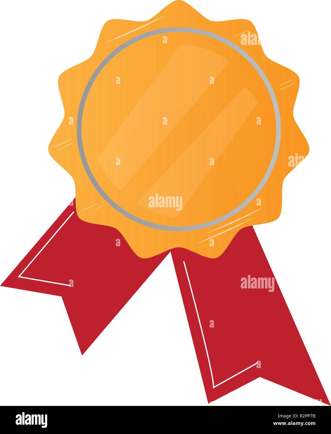 Isolated golden medal Stock Vector Image & Art - Alamy