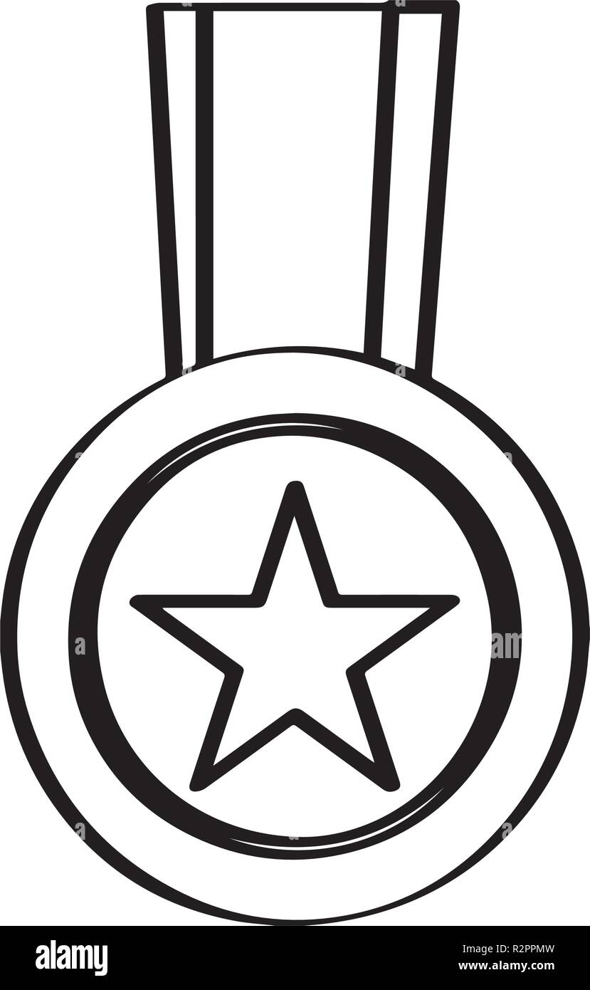 Isolated golden medal icon Stock Vector Image & Art - Alamy