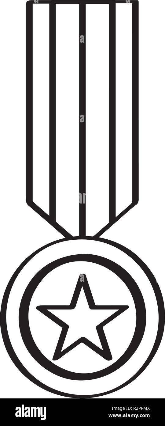Isolated golden medal icon Stock Vector Image & Art - Alamy
