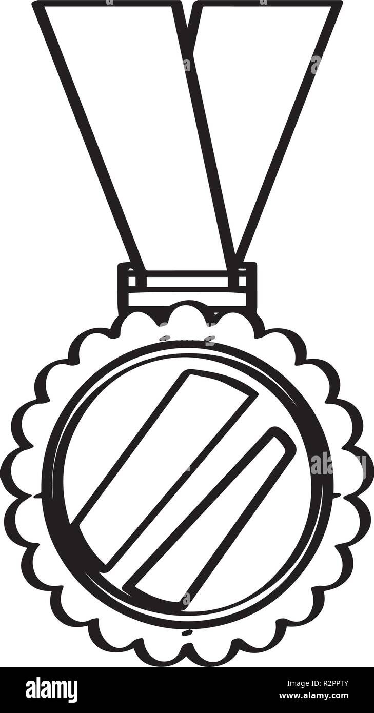 Isolated golden medal icon Stock Vector Image & Art - Alamy