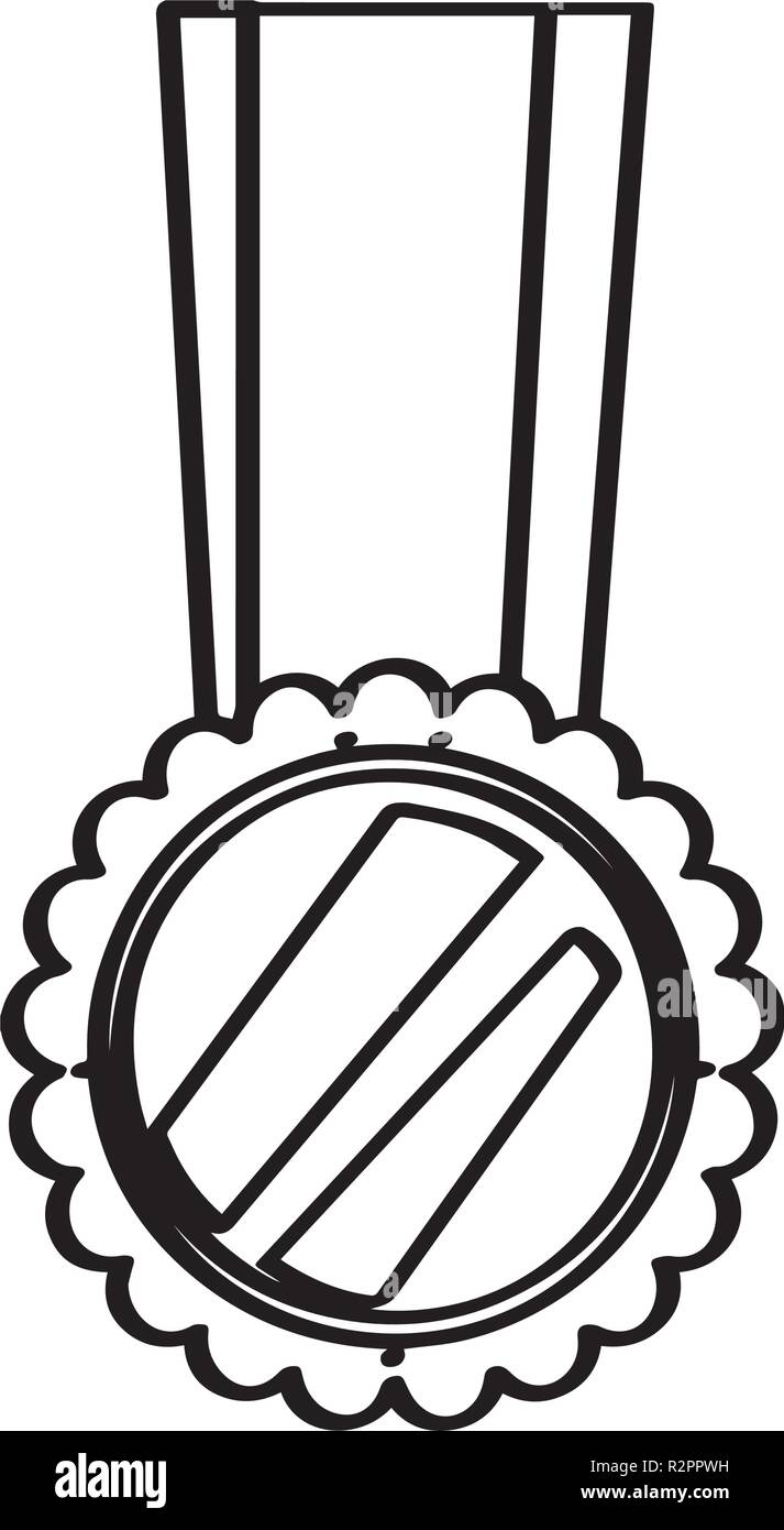 Isolated golden medal icon Stock Vector Image & Art - Alamy