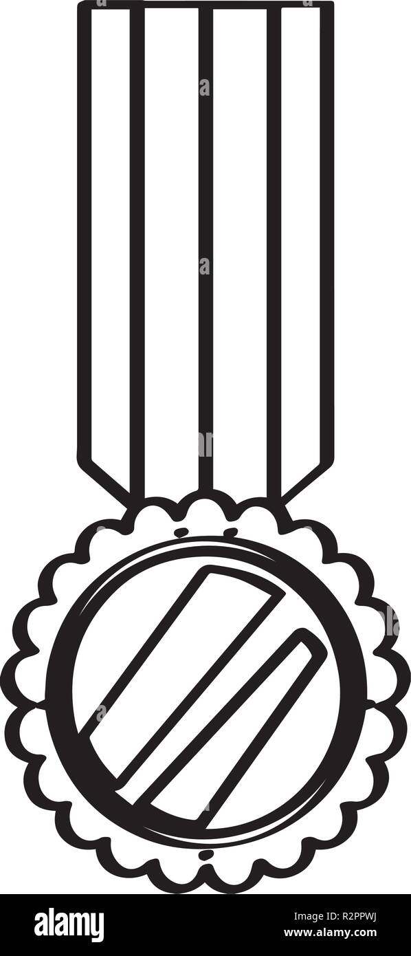 Isolated golden medal icon Stock Vector Image & Art - Alamy