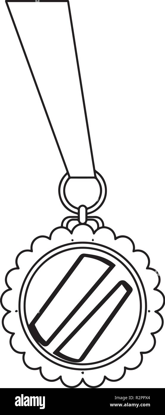Isolated golden medal icon Stock Vector Image & Art - Alamy