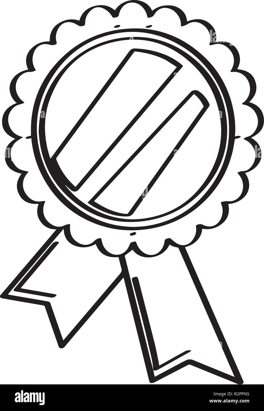 Isolated golden medal icon Stock Vector Image & Art - Alamy