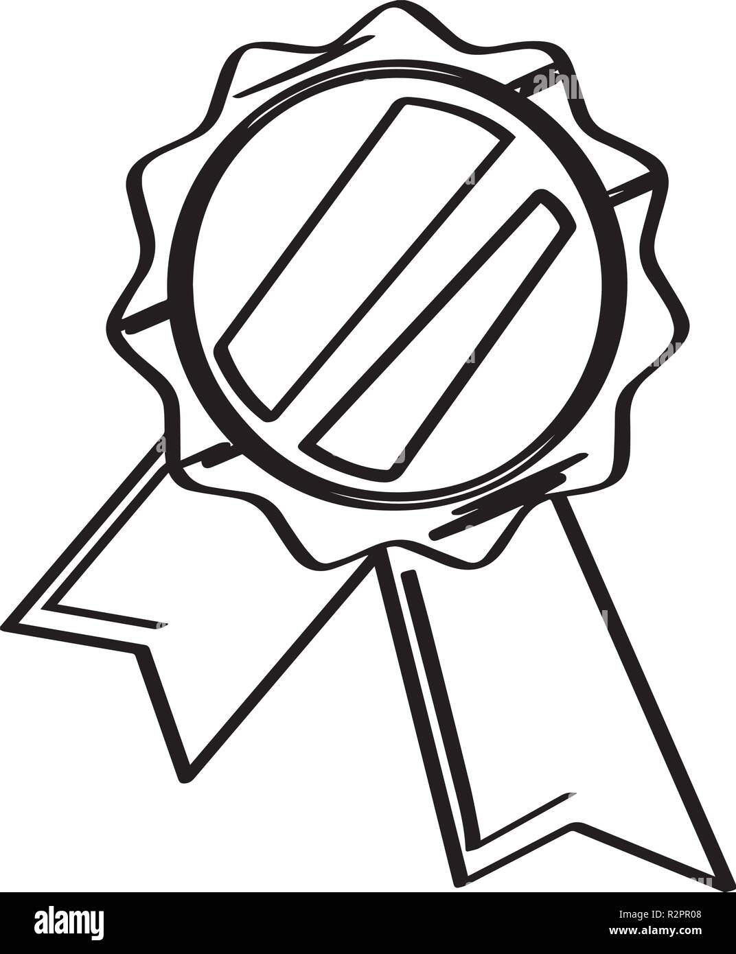 Isolated golden medal icon Stock Vector Image & Art - Alamy