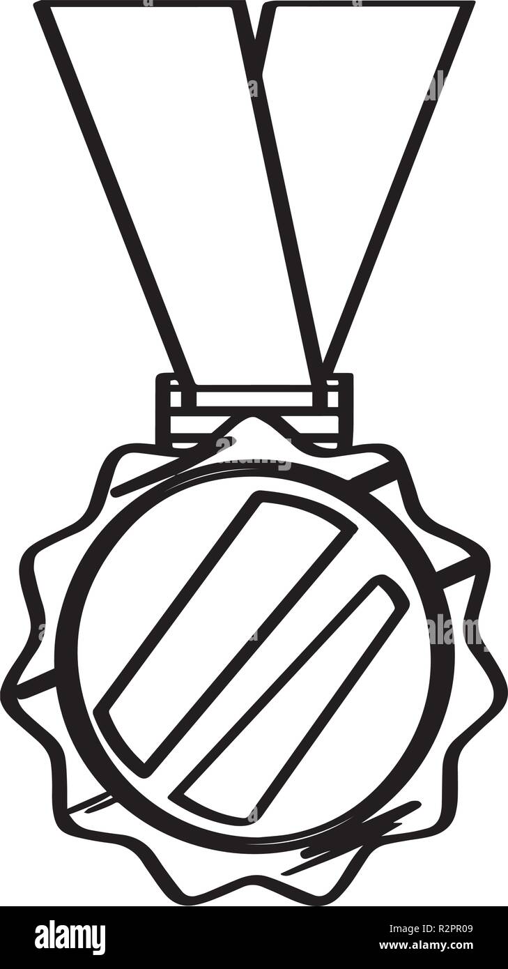 Isolated golden medal icon Stock Vector Image & Art - Alamy
