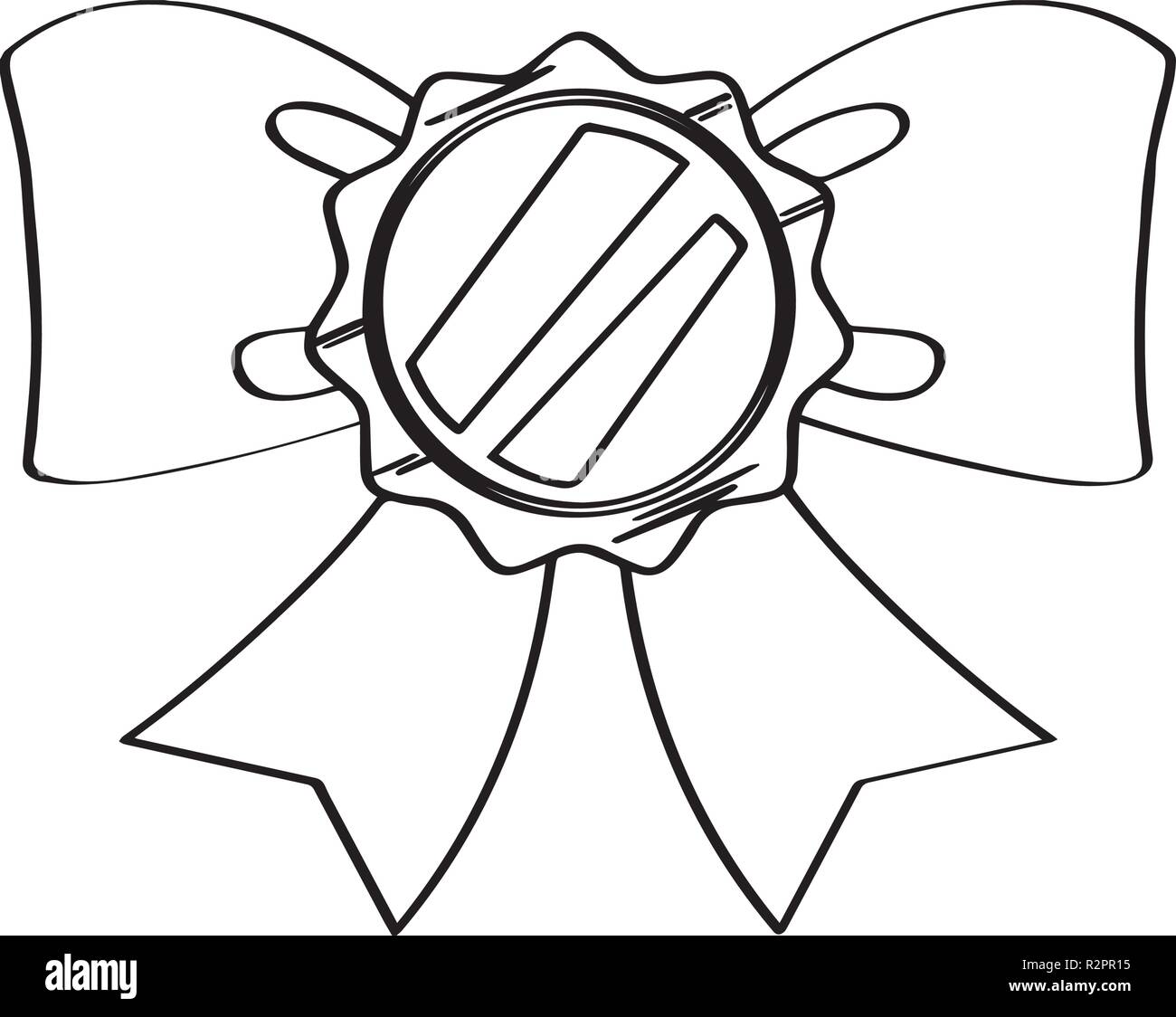 Isolated golden medal icon Stock Vector Image & Art - Alamy