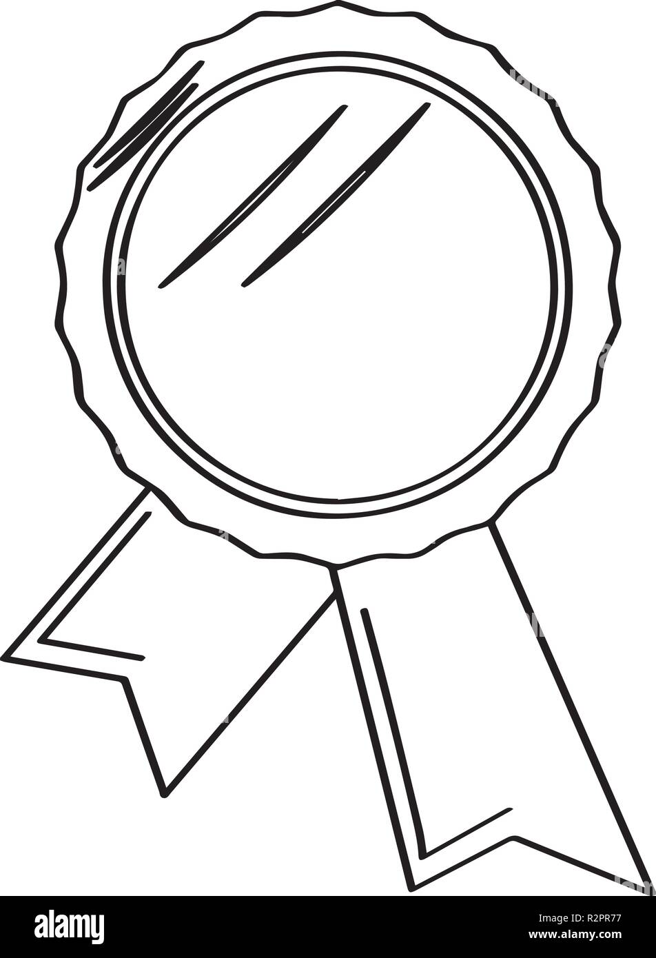 Isolated golden medal icon Stock Vector Image & Art - Alamy