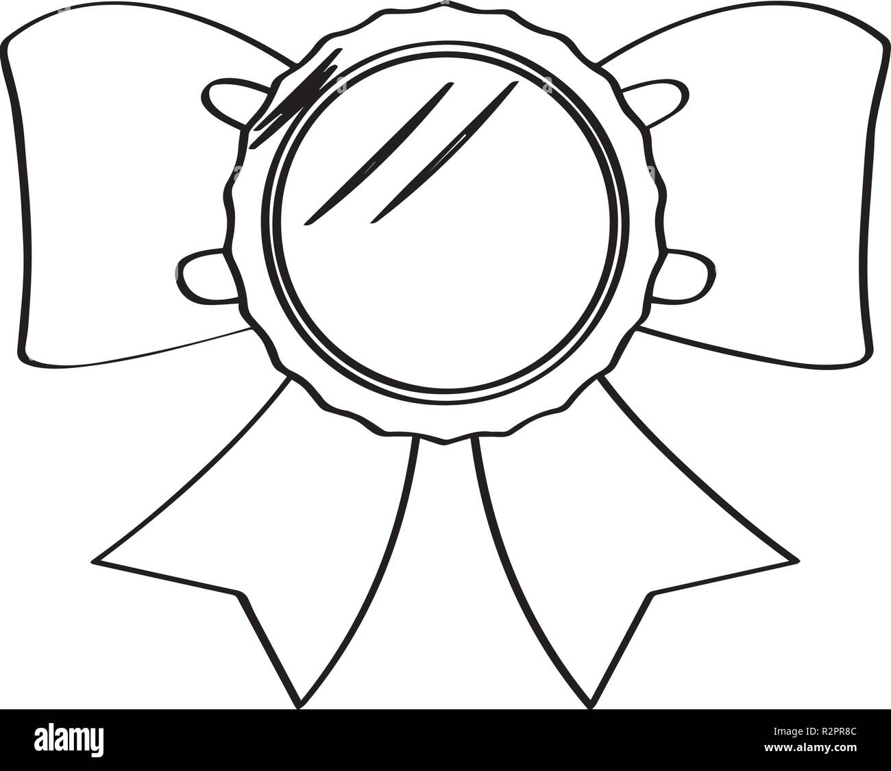 Isolated golden medal icon Stock Vector Image & Art - Alamy