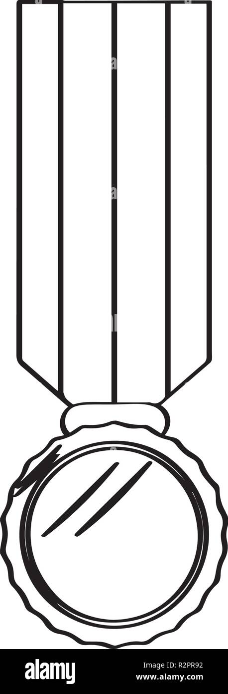 Isolated golden medal icon Stock Vector Image & Art - Alamy
