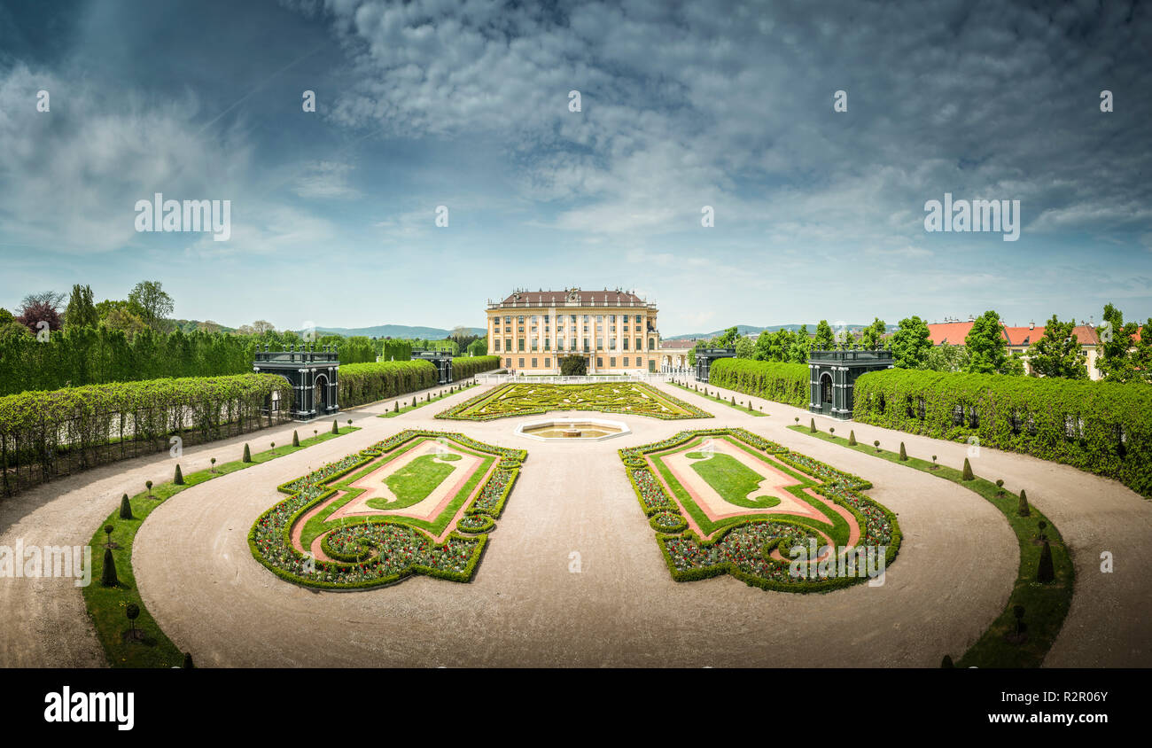 Europe, Austria, Vienna, Schönbrunn Palace Stock Photo