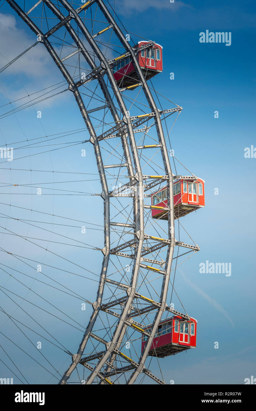 Europe, Austria, Vienna, Prater, Ferris wheel Stock Photo