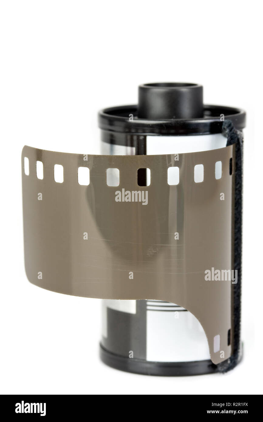 detail of a 35 mm film cartridge Stock Photo - Alamy