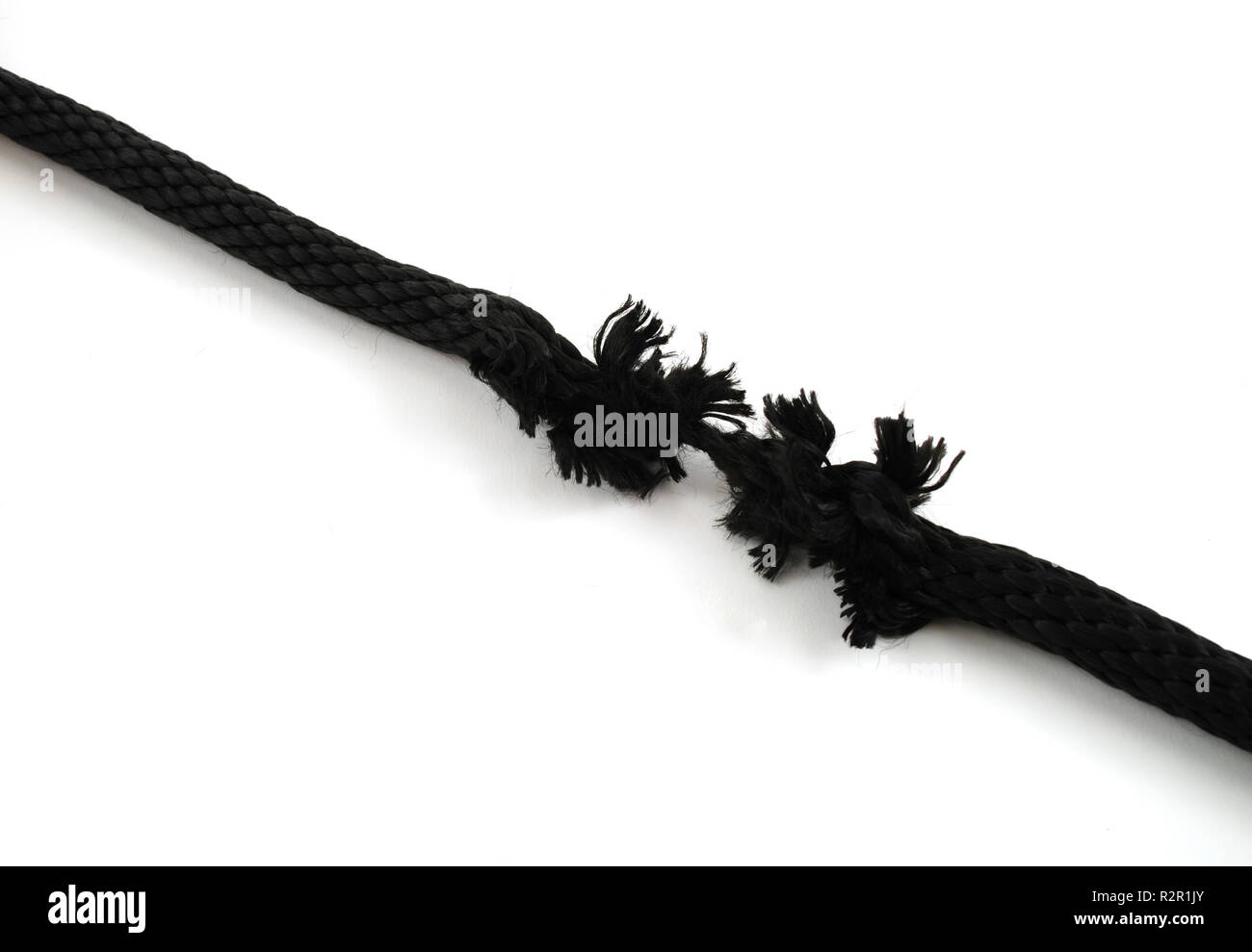 Rope breaking break point hi-res stock photography and images - Alamy