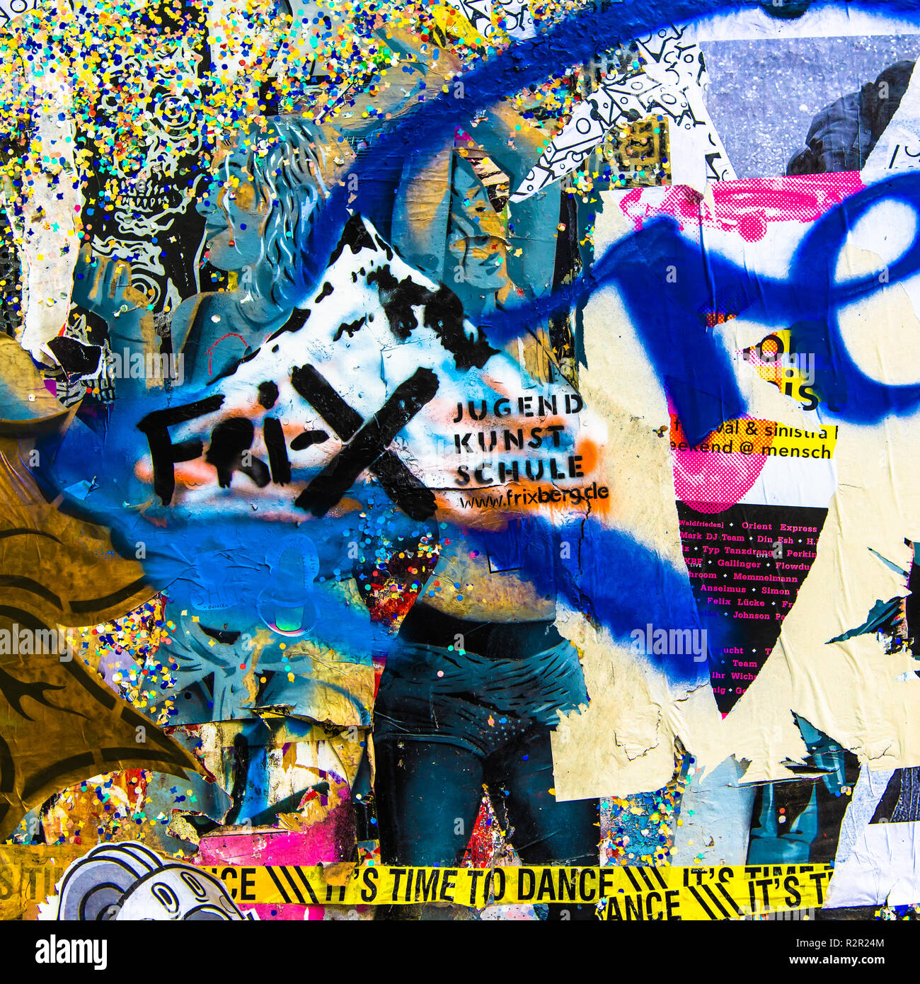 Graffiti walls berlin Stock Photo - Alamy