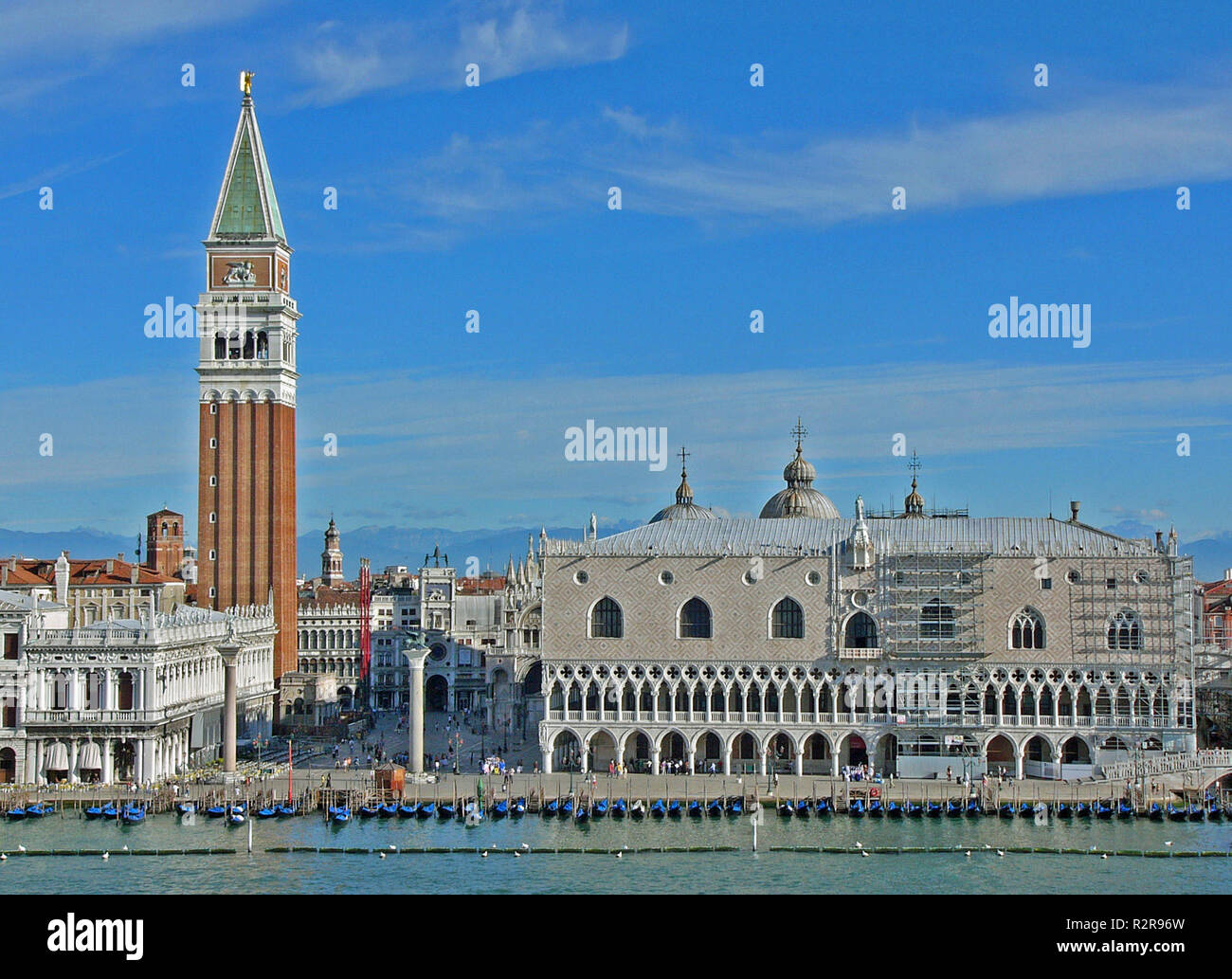 venice - san marco with the doge's palace Stock Photo