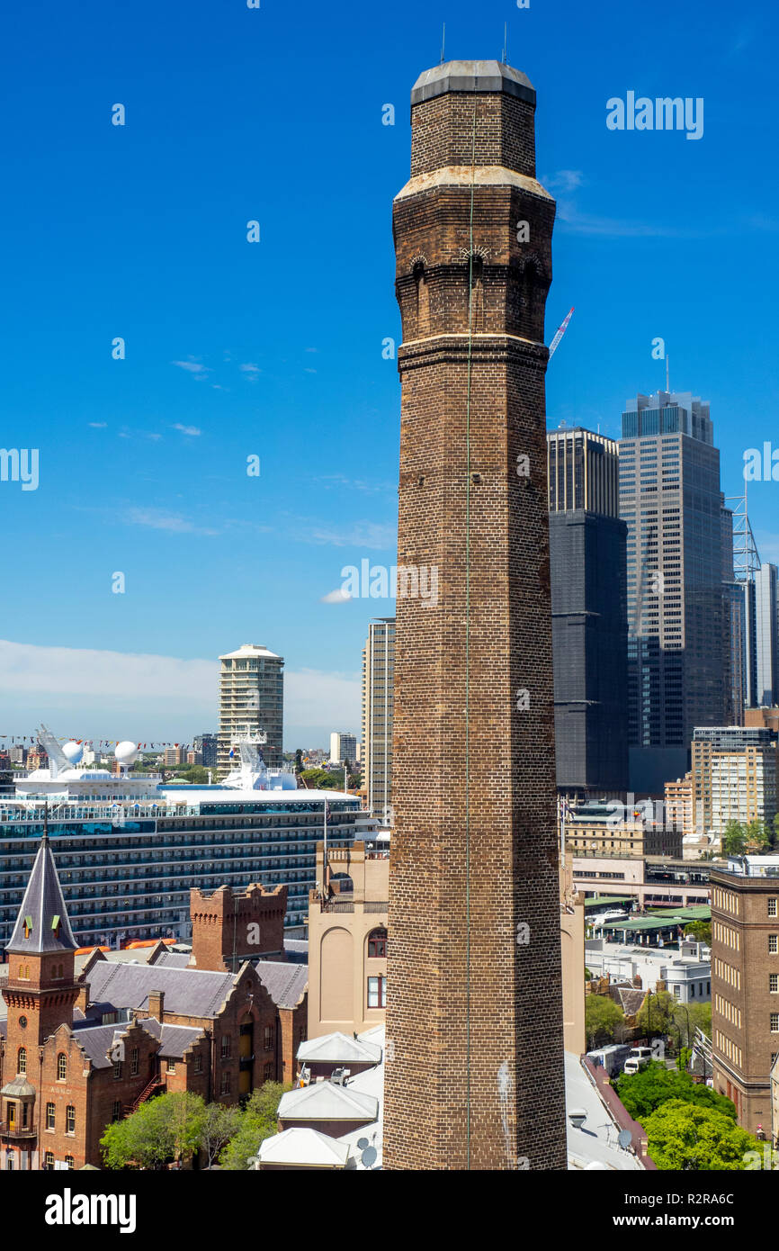picture Building A Chimney Stack https www alamy com brick chimney stack of the old mining museum building in the rocks sydney nsw australia image225477012 html