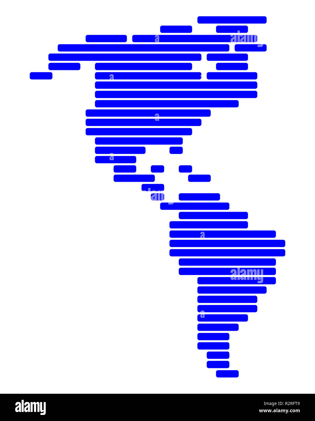 map of america Stock Photo - Alamy