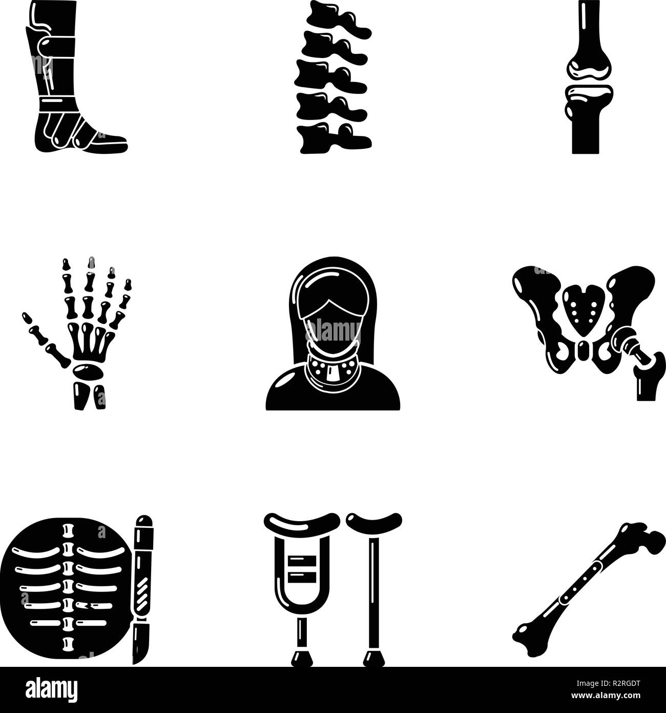 Body repair icons set, simple style Stock Vector Image & Art Alamy