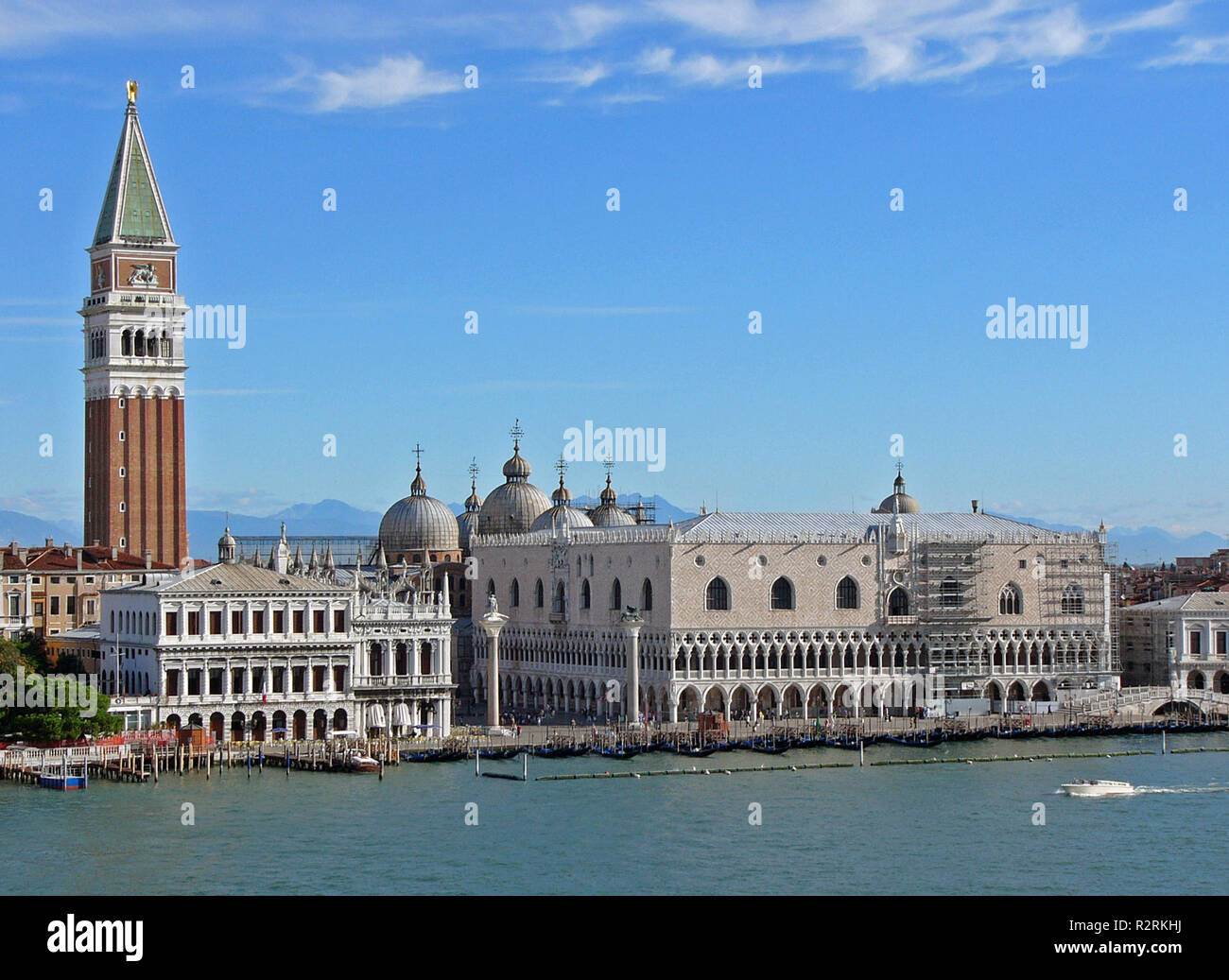 piazzetta san marco with the doge's palace Stock Photo