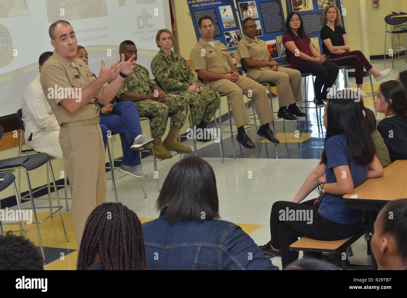 JACKSONVILLE, Fla. (Nov. 7, 2018) Capt. Kevin Brown, Naval Hospital