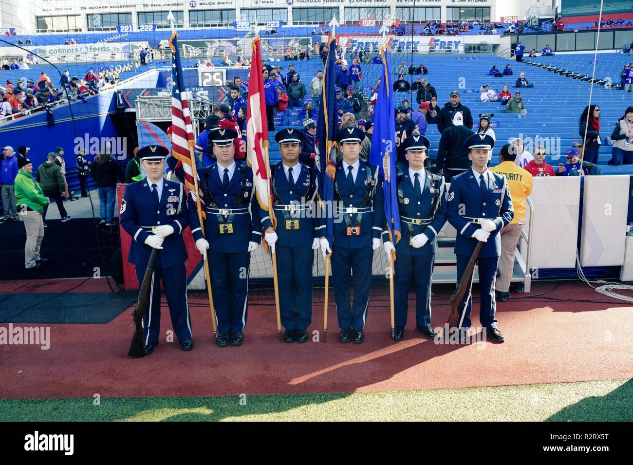 Airmen of the Base Honor Guard, Niagara Falls Air Reserve Station ...
