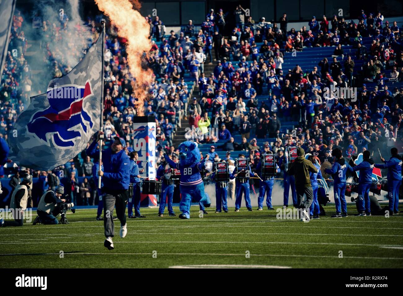 The NFL is honoring the U.S. military with a Salute to Service Buffalo Bills  apparel collection 