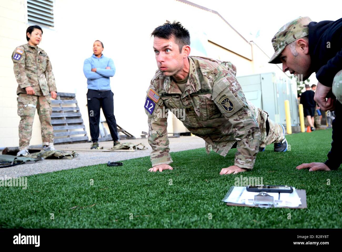 A U.S. Army civil affairs Soldier assigned to U.S. Army John F. Kennedy