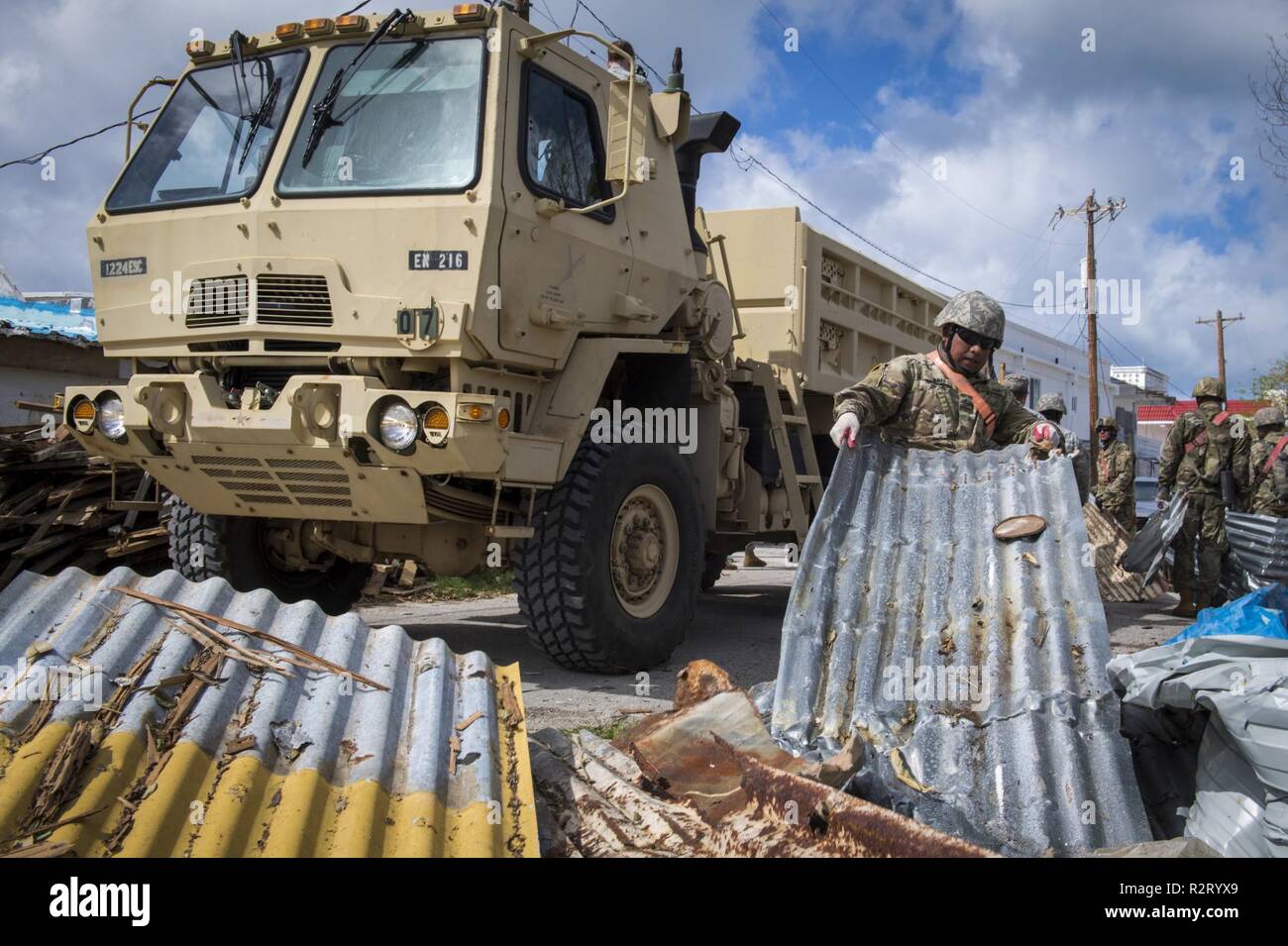 Guam Army National Guardsman Spc. Ryan Jimmy, 1224th Engineer Support