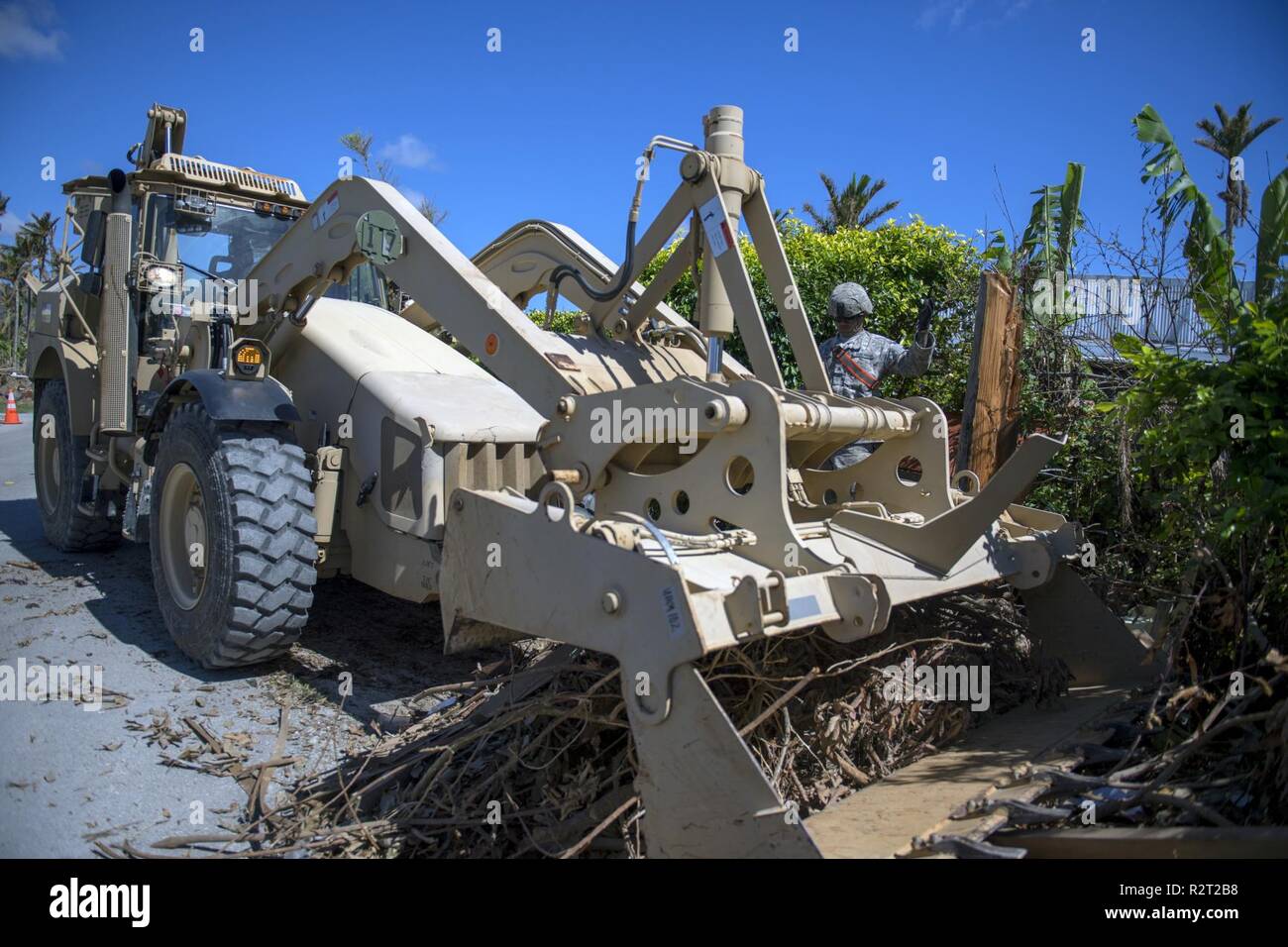 Guam Army National Guardsman Spc. Steven Duenas, 1224th Engineer