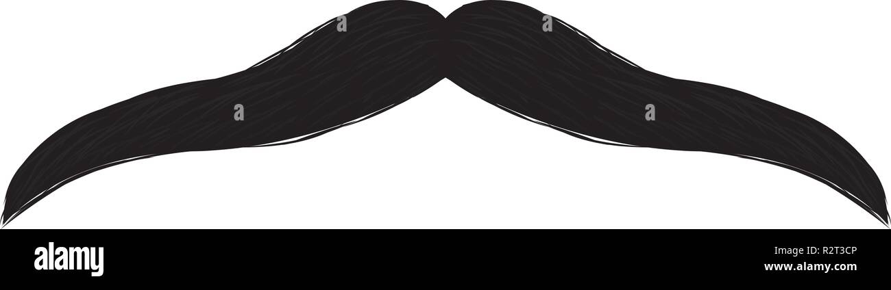 Abstract cute mustache Stock Vector Image & Art - Alamy