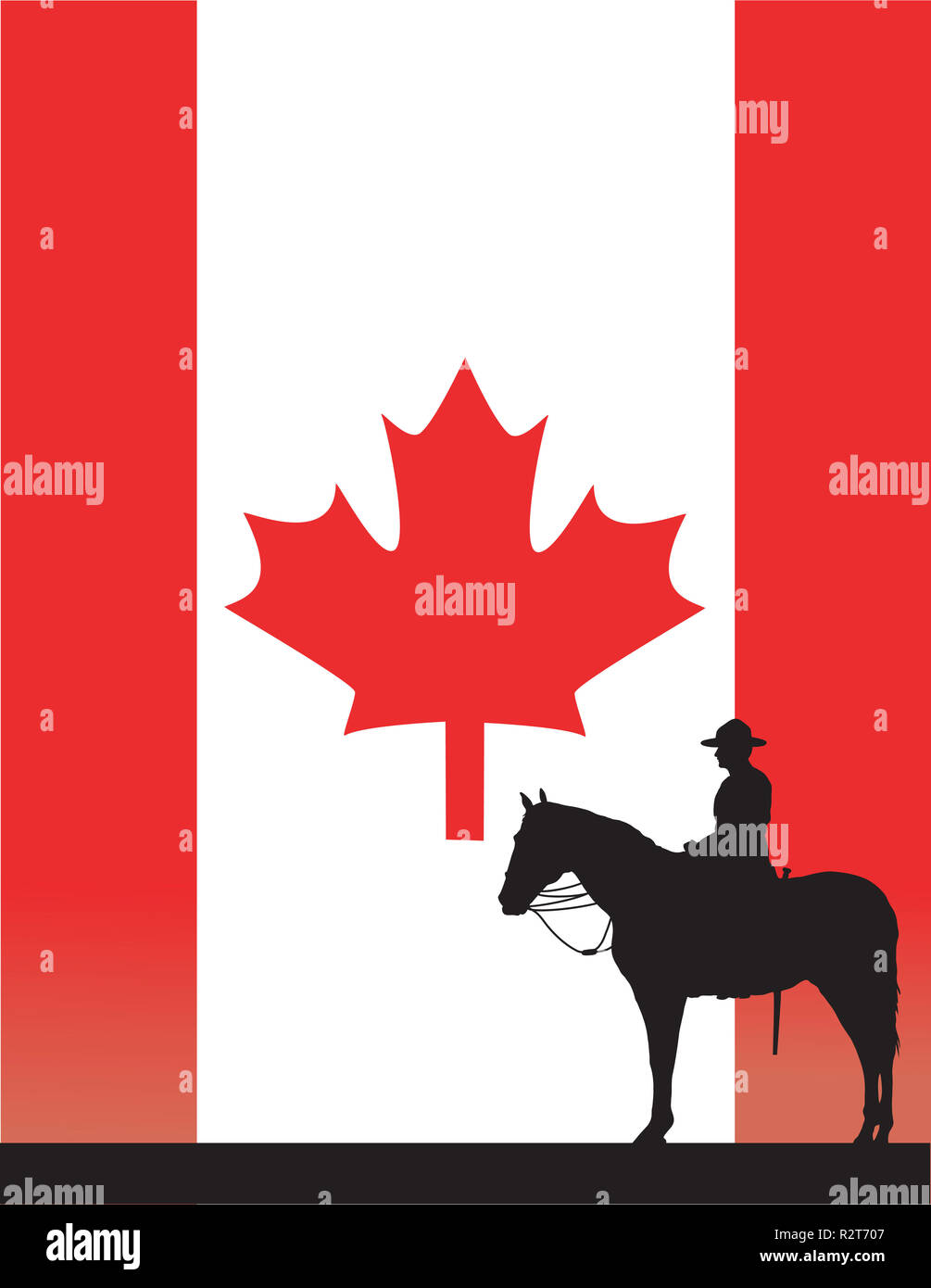 Royal canadian mounted police flag hi-res stock photography and images ...