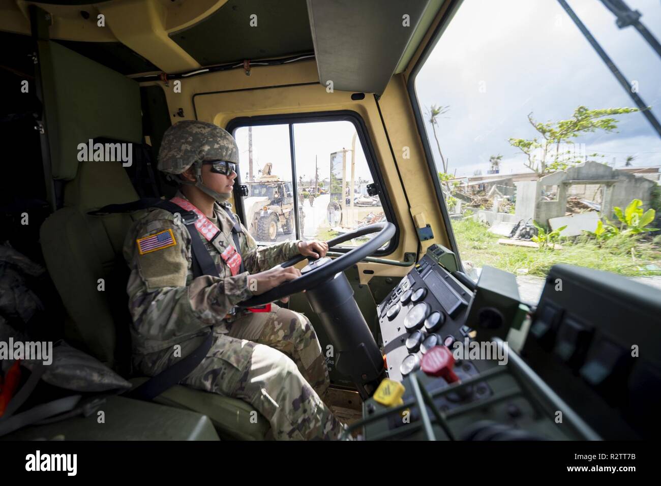 Guam Army National Guardsman Pfc. Monica Iriarte, 1224th Engineer