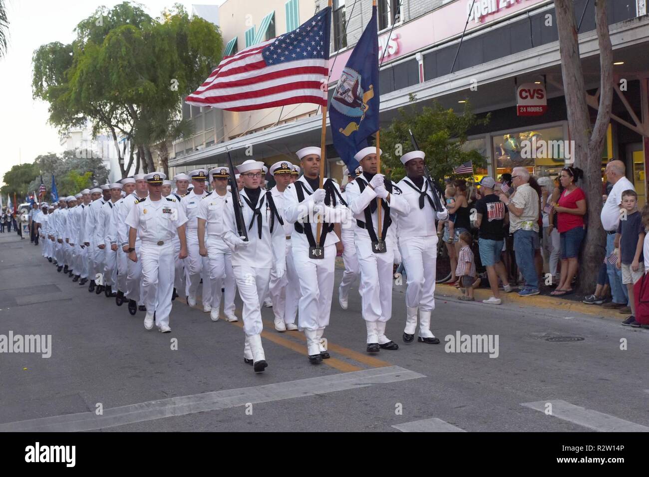 Key west veterans day parade route