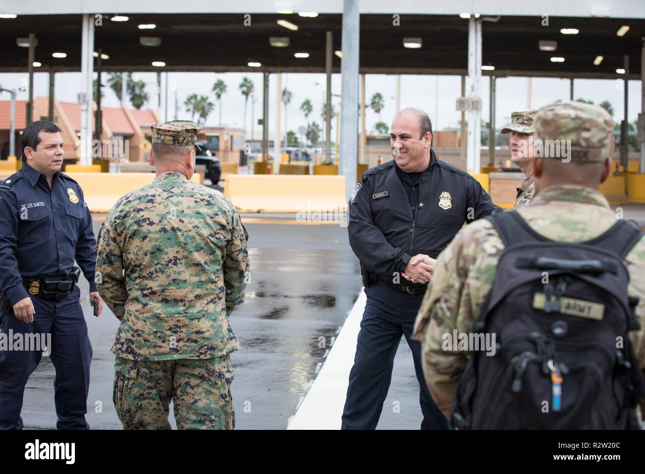 Border force port officer hi-res stock photography and images - Alamy