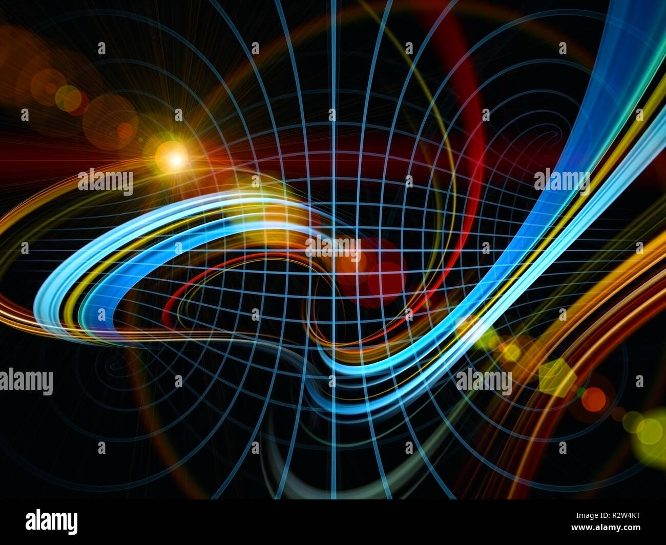 Dynamic interplay of deep blue hi-res stock photography and images - Alamy