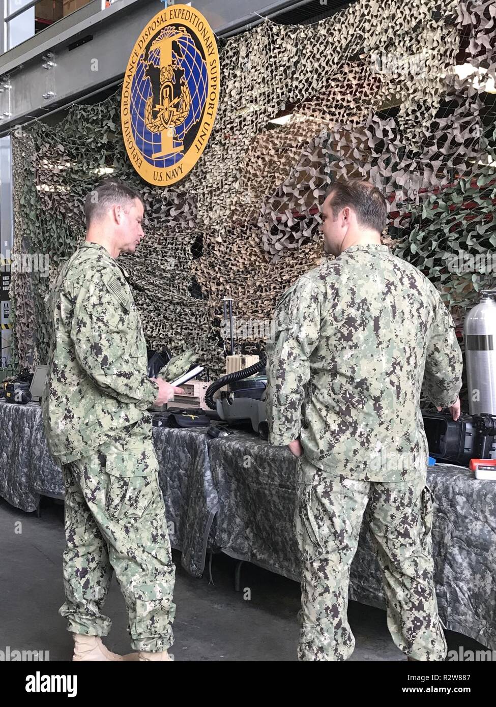 SAN DIEGO, Calif. (Nov. 13, 2018) Explosive Ordnance Disposal Chief ...
