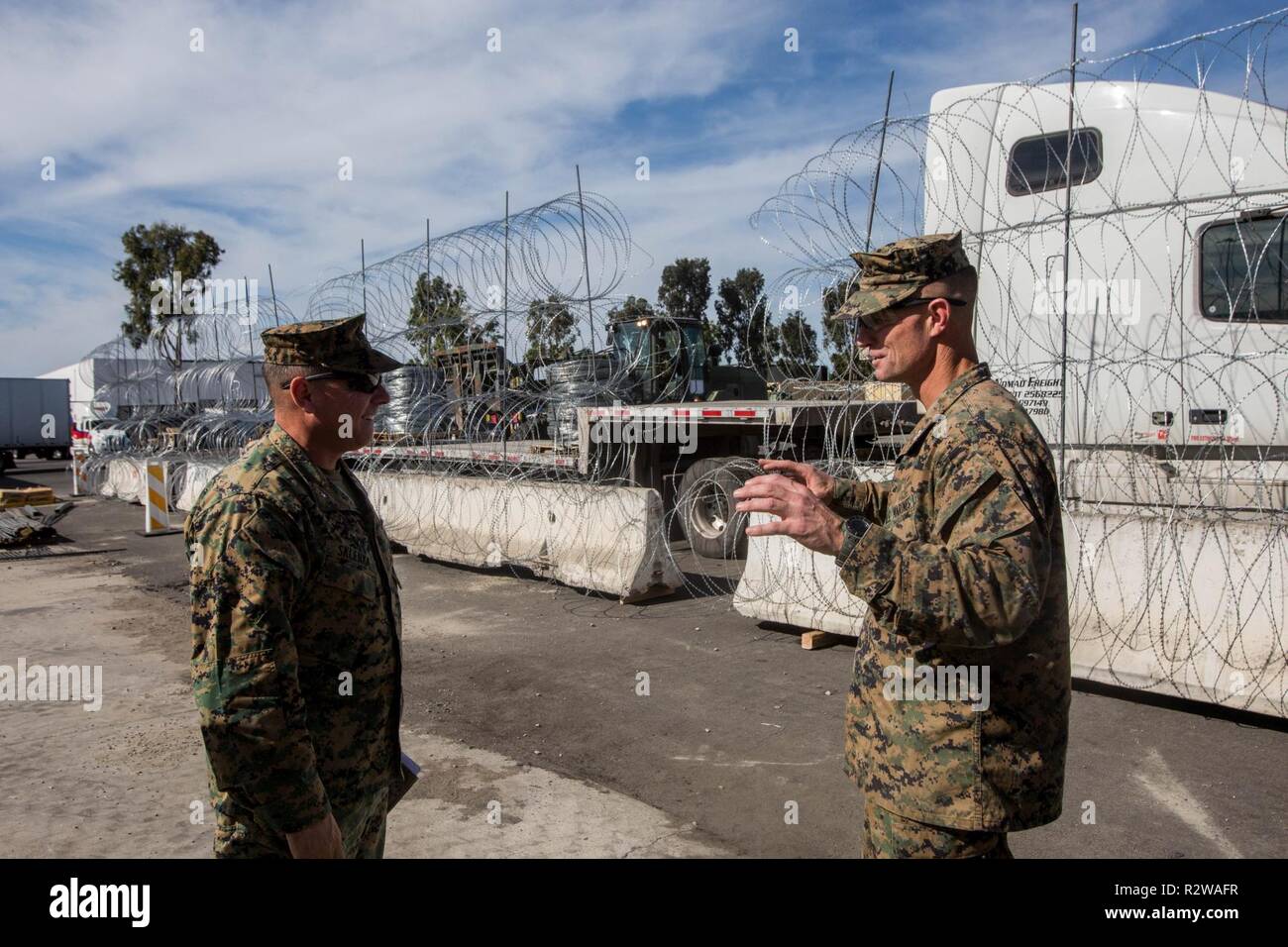 U.S. Marine Corps Brig. Gen. Stephen Sklenka, the deputy commanding ...