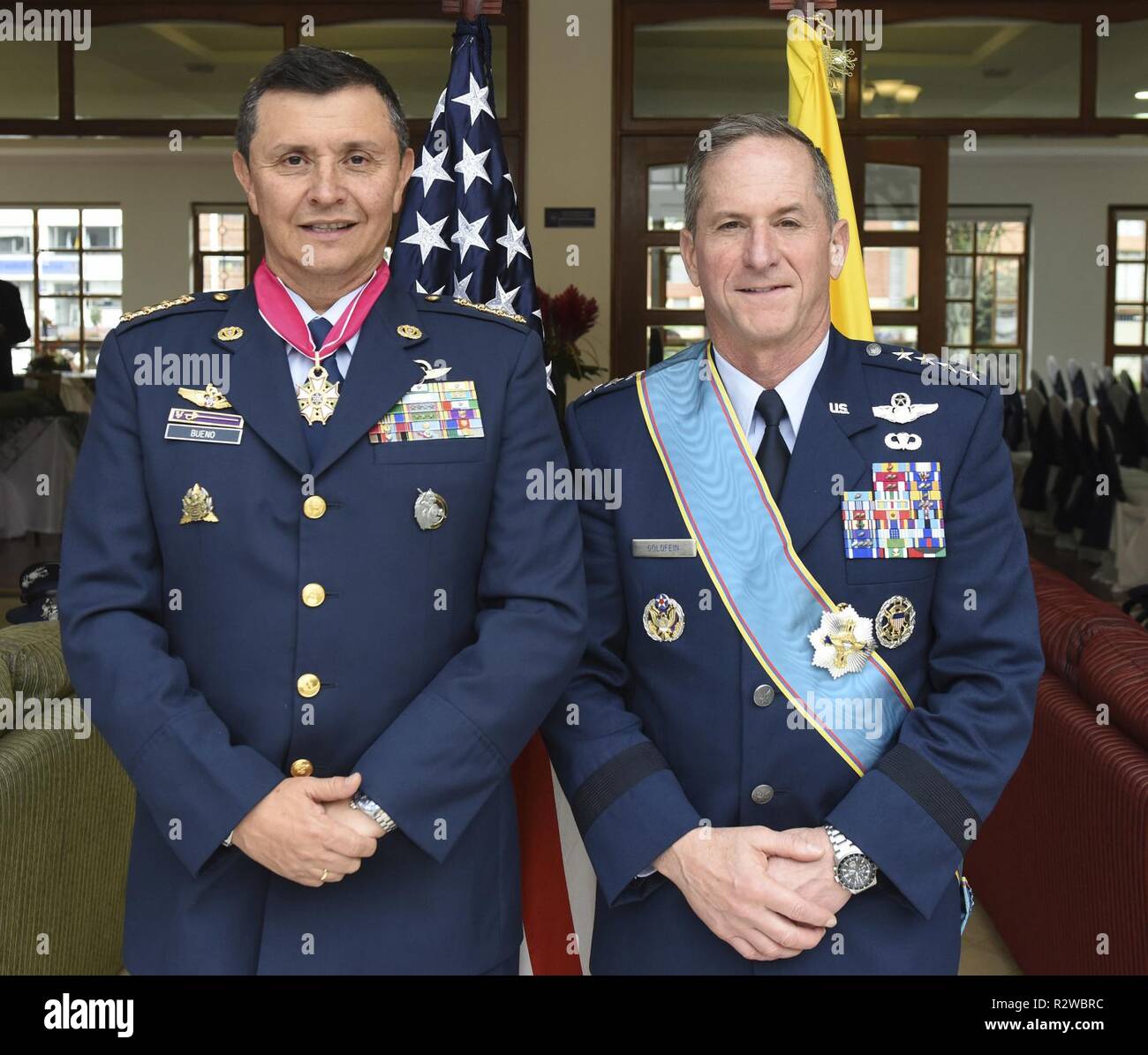 Air Force Chief of Staff Gen. David L. Goldfein and Commander of the ...