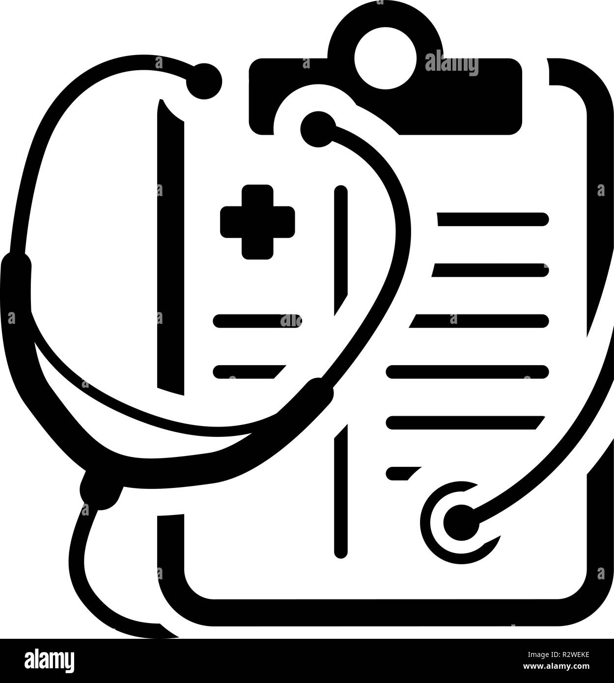 Medical Services Flat Icon Stock Vector Image \u0026 Art - Alamy, image size:1250x1390