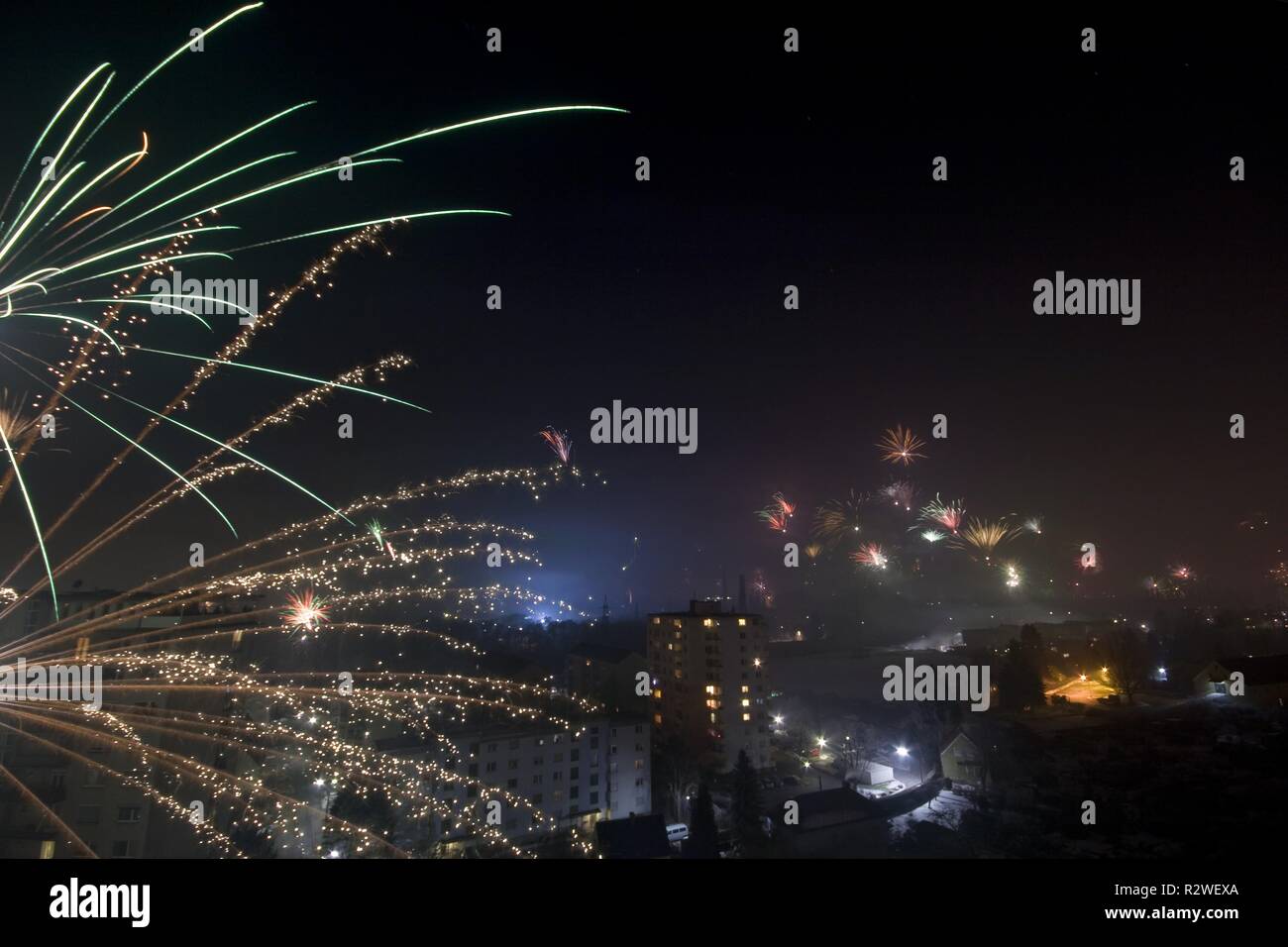 fireworks Stock Photo