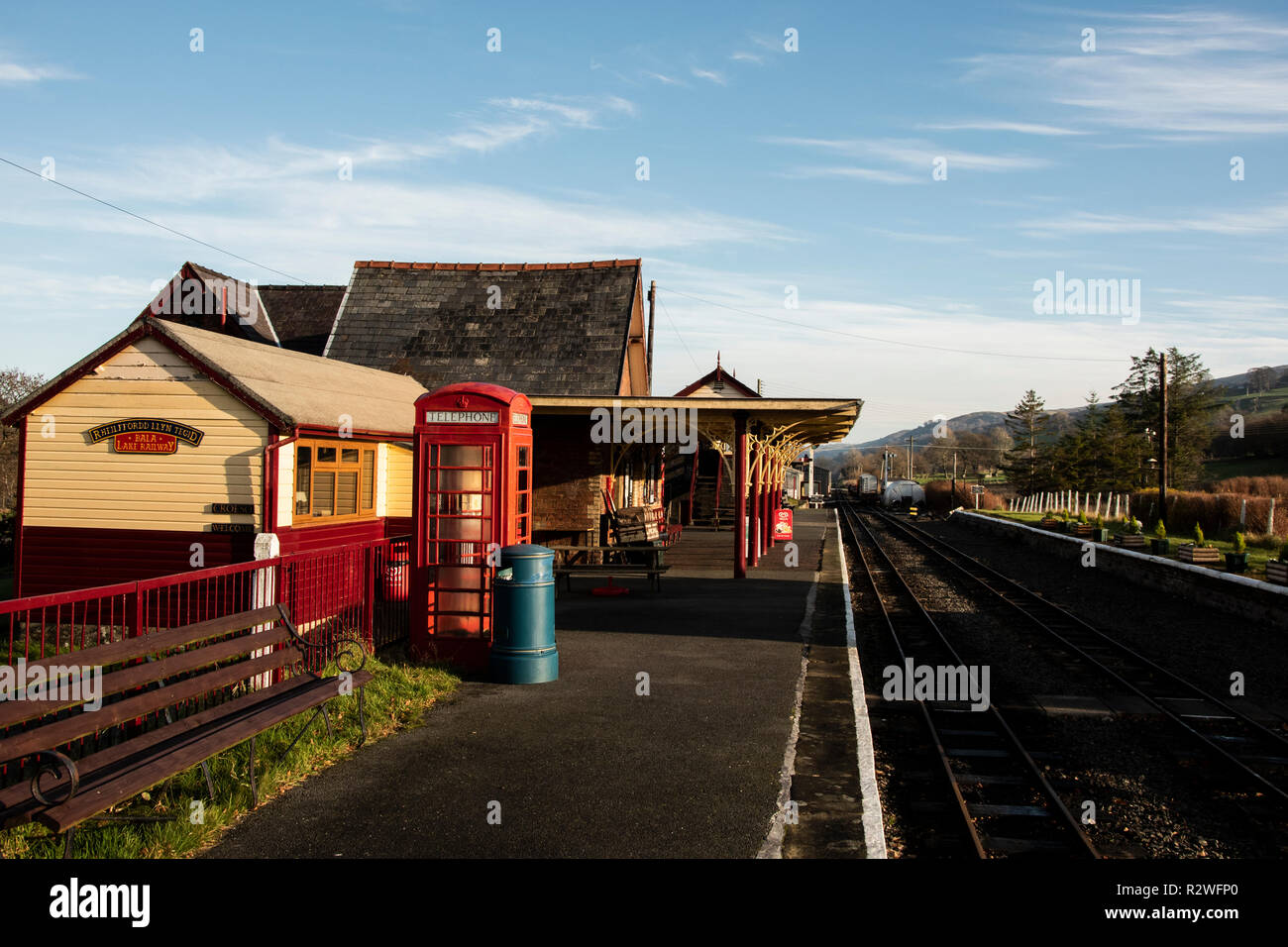 Bala Lake Railway Stock Photo