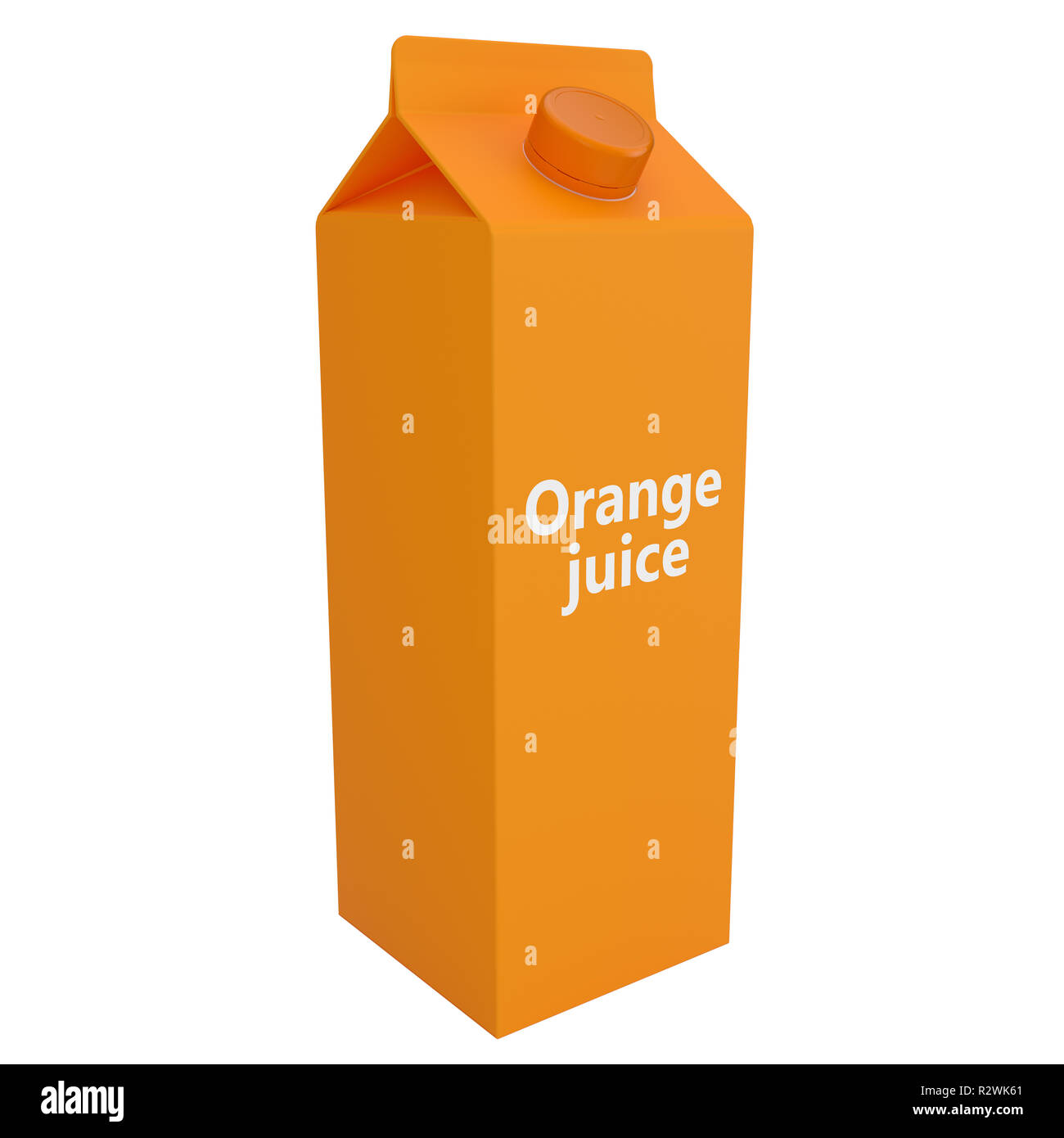 Tetrapack Orange juice Stock Photo Alamy