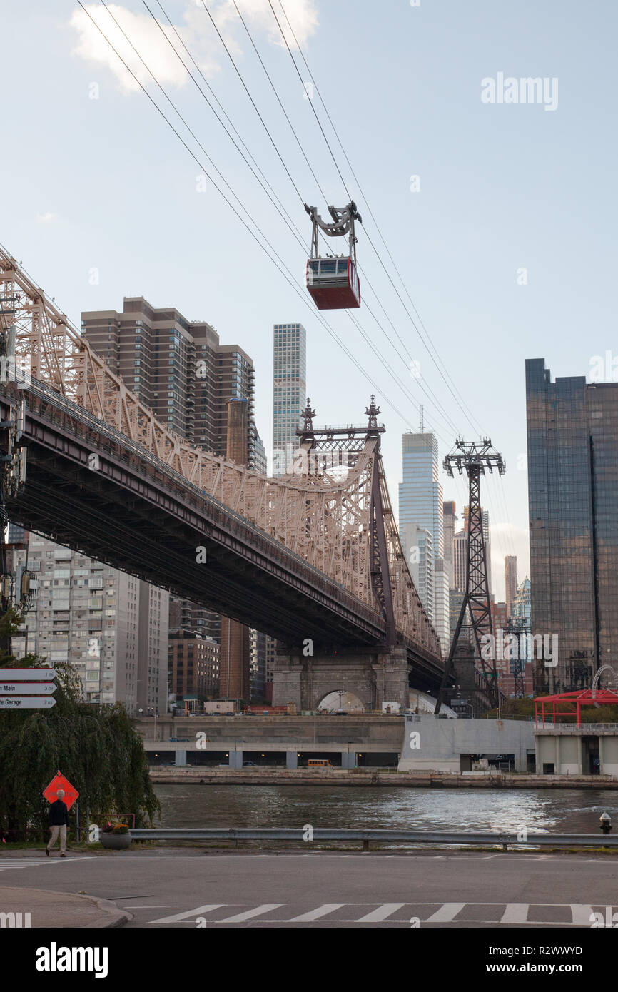 Roosevelt Island cable car, New York City, United States of America