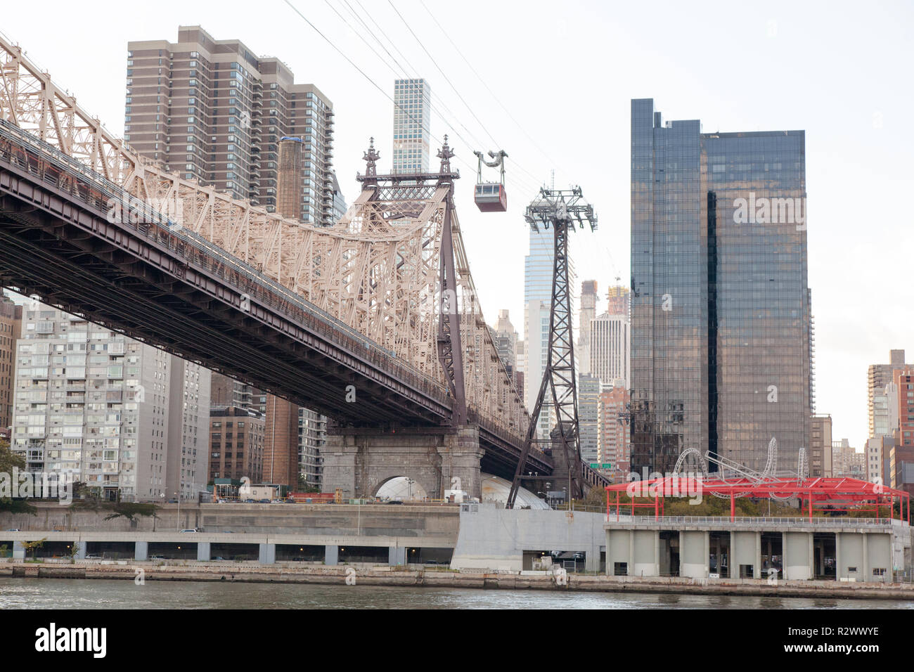 Roosevelt Island cable car, New York City, United States of America