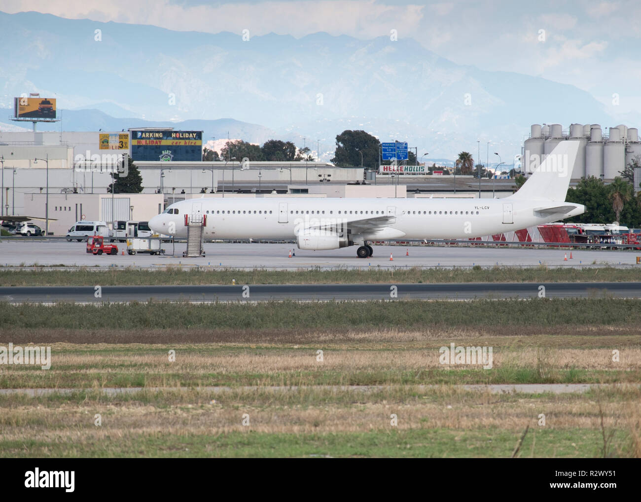 Airbus A32-231 of SmarLynx Airlines at Málaga airport, Spain Stock Photo -  Alamy