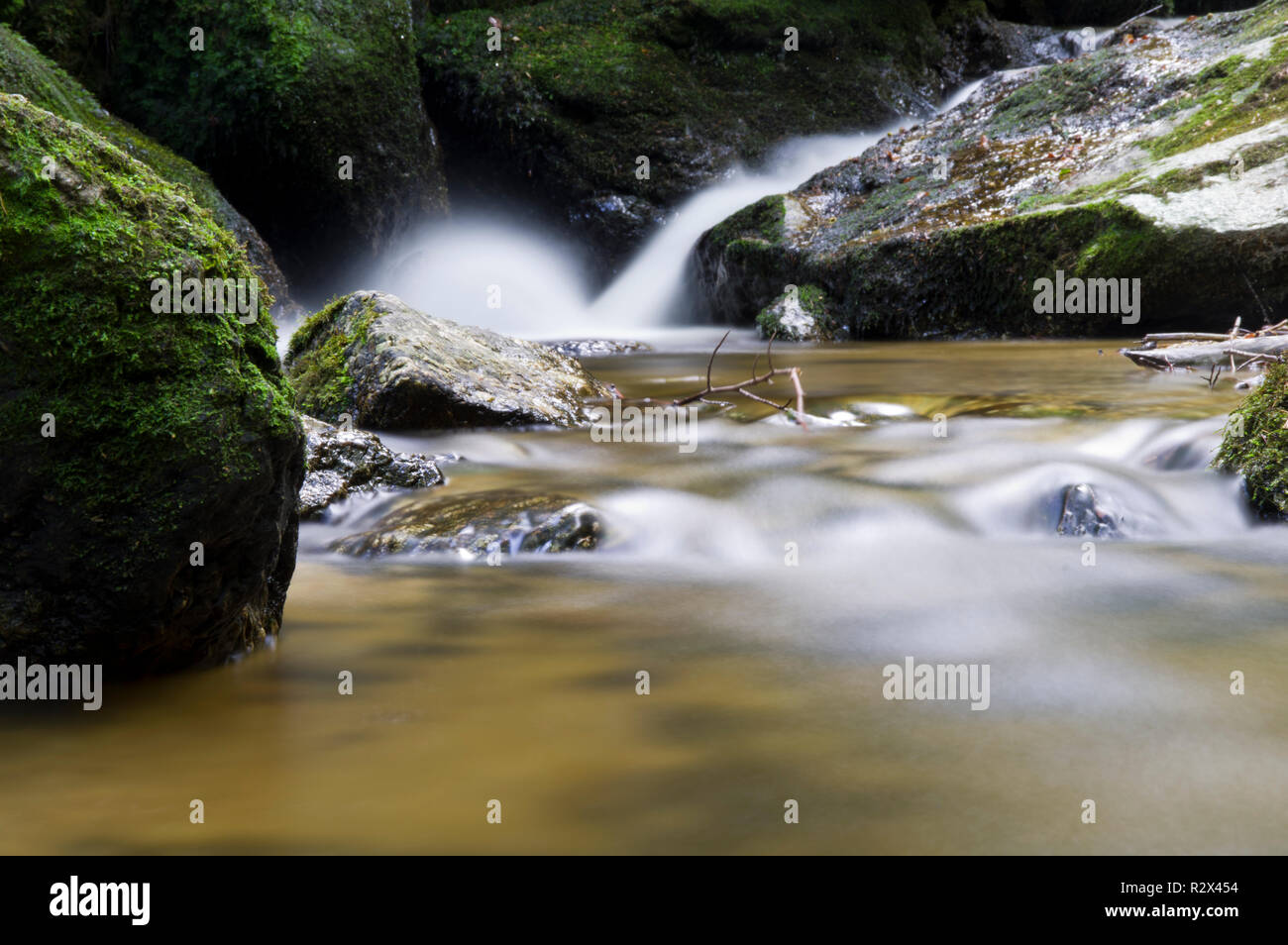 Wasserfall in der Ysperklamm Stock Photo