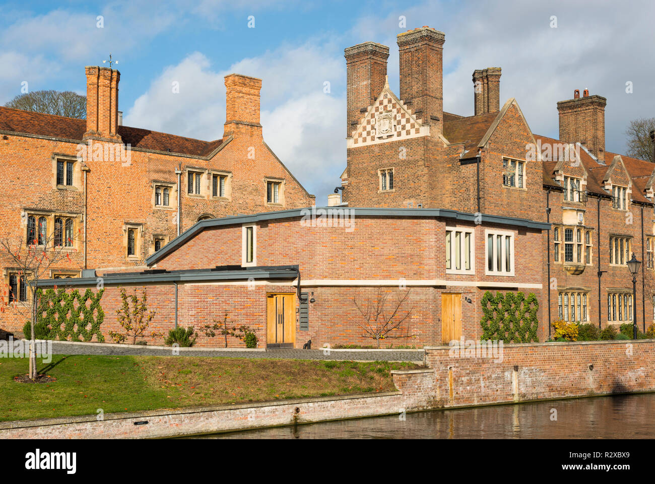 Magdalene College with river Cam. Cambridge University. England. UK. Stock Photo